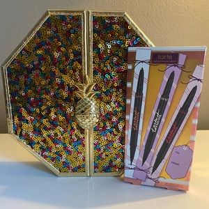 Tarte pineapple eyeshadow & 3 pack eyeliner bundle